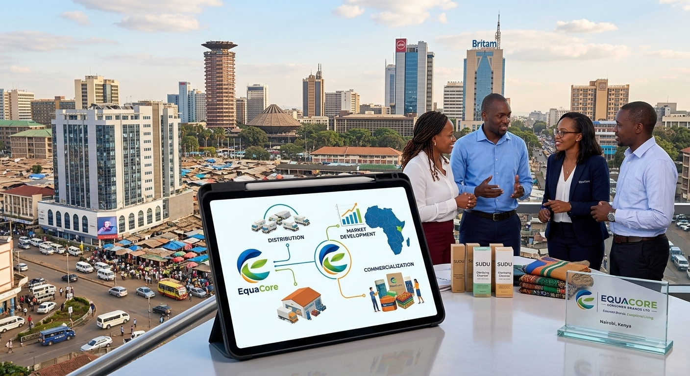 Nairobi Commercial Skyine and EquaCore Logistics